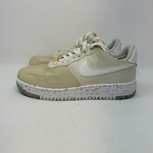 Nike Wmns Air Force 1 Crater 'Summit White' CT1986-100 Size 7.5 - Picture 1 of 11
